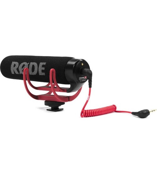 Rode VideoMic GO Lightweight On-Camera Microphone